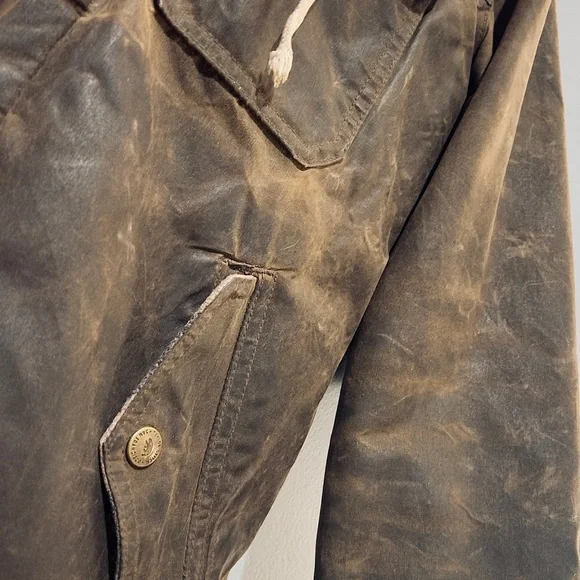 Taylor Stitch "Winslow" Jacket - Waxed + Hooded Sz 36 (XS) w/ AMAZING patina 🤩 - Picture 5 of 11